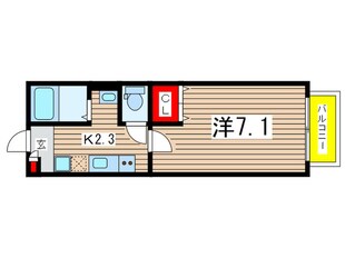 ドムス都賀の物件間取画像